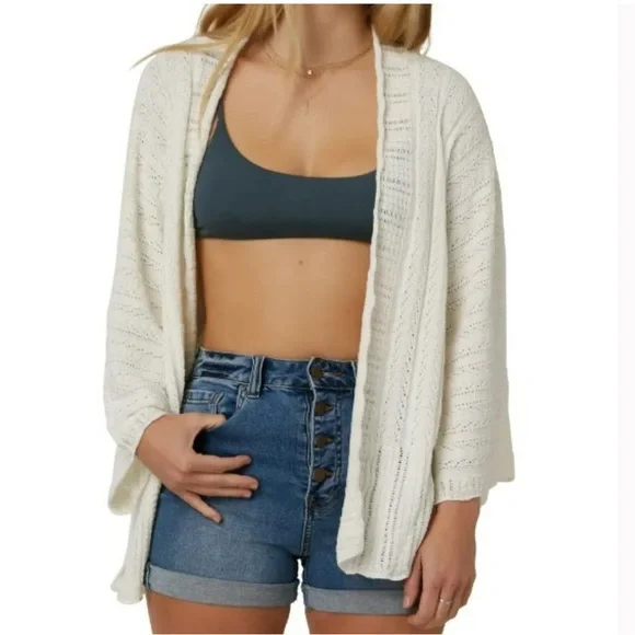 NWT O’ Neill Baja Cardigan Sweater - Picture 1 of 7